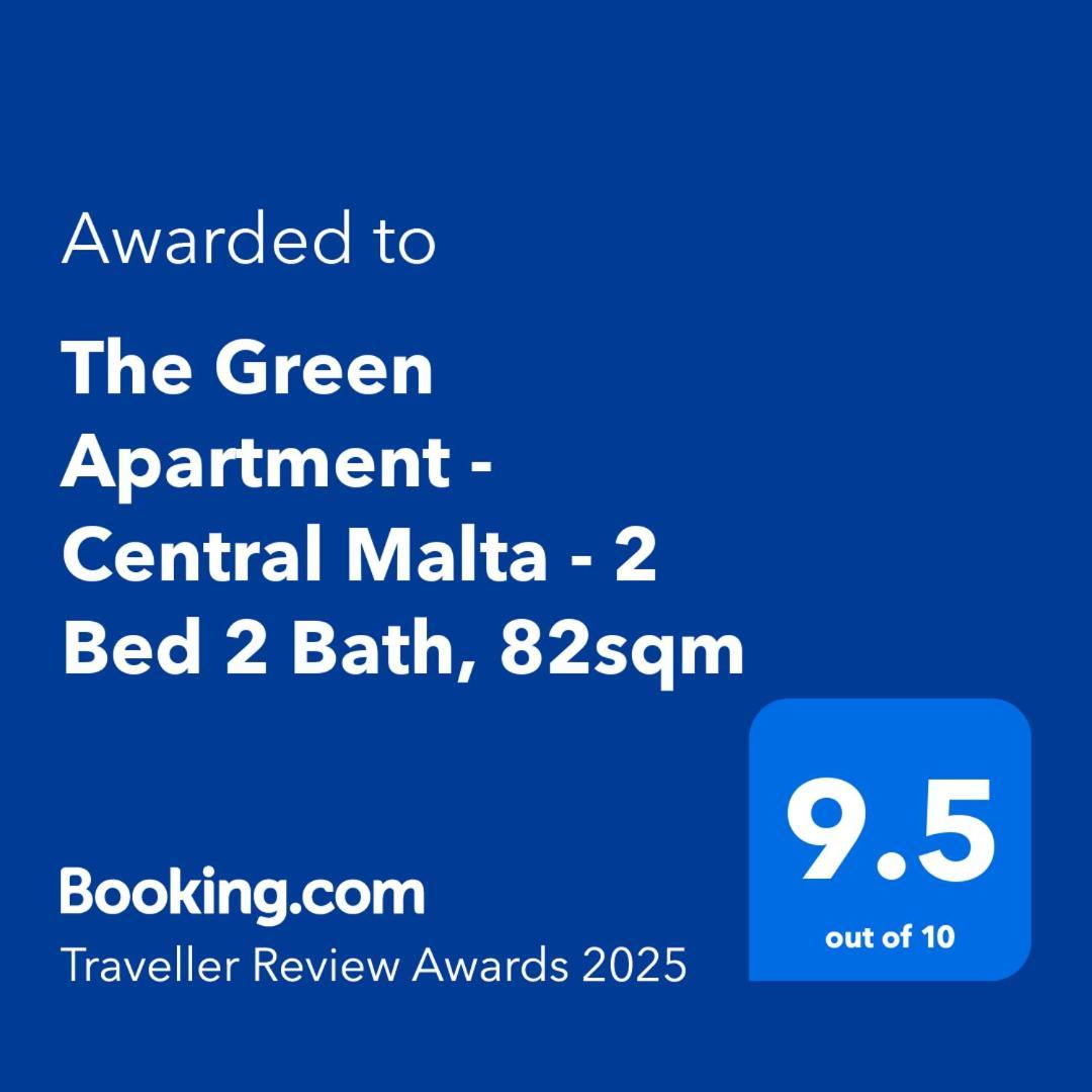 The Green Apartment - Central Malta - 2 Bed 2 Bath, 82Sqm Мсіда Екстер'єр фото
